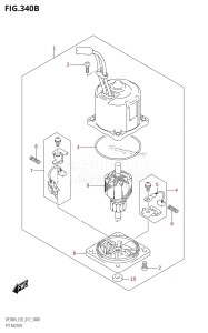 DF300A From 30002P-710001 (E03)  2017 drawing PTT MOTOR (DF250A:E03:(X-TRANSOM,XX-TRANSOM))