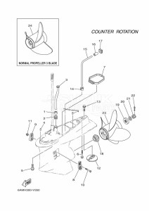 FL225BET drawing PROPELLER-HOUSING-AND-TRANSMISSION-4