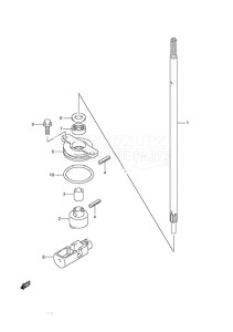 Outboard DF 250 drawing Clutch Rod (DF 250S)