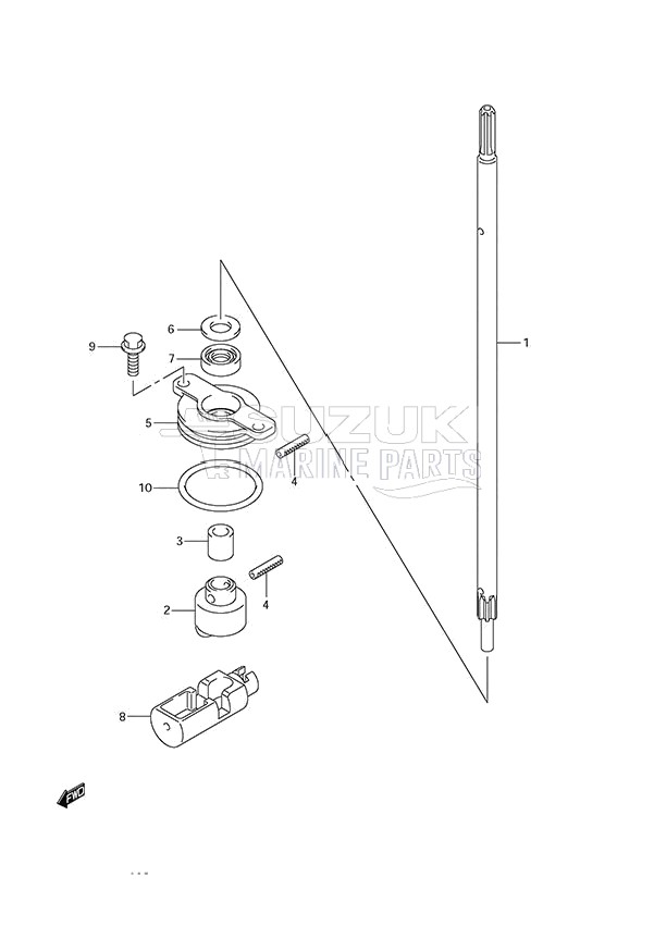 Clutch Rod (DF 250S)