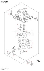 DT25 From 02503K-710001 (P36-)  2017 drawing CARBURETOR (DT30R:P40)