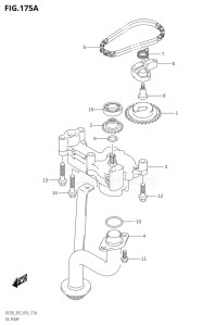 20002F-810001 (2018) 200hp E03-USA (DF200T) DF200 drawing OIL PUMP