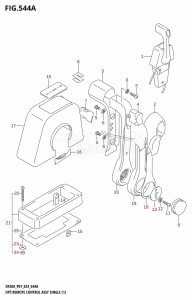 DF9.9B From 00995F-440001 (P01)  2024 drawing OPT:REMOTE CONTROL ASSY SINGLE (1) (DF9.9B,DF9.9BR,DF15A)