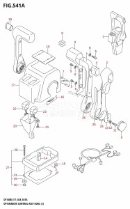 DF140BT From 14005F-440001 (E11 - E40)  2024 drawing OPT:REMOTE CONTROL ASSY DUAL (1)