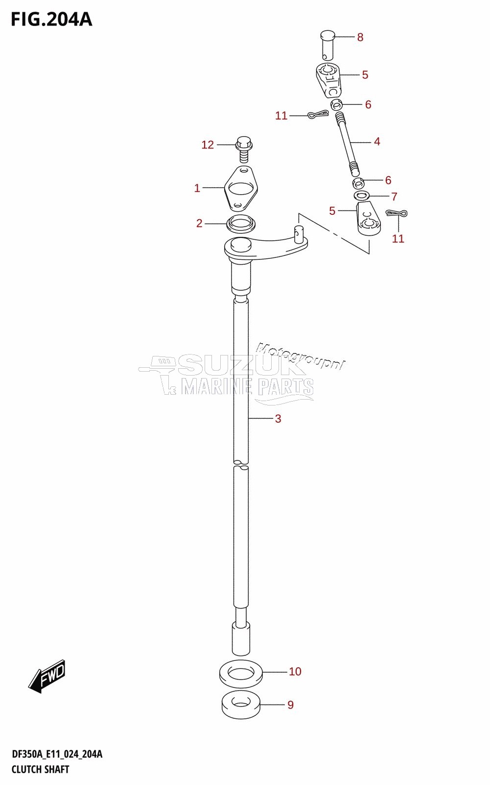 CLUTCH SHAFT