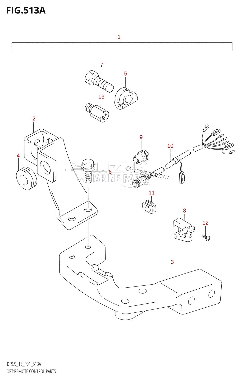 OPT:REMOTE CONTROL PARTS (K4)