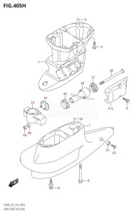 DF60A From 06002F-040001 (E01 E40)  2020 drawing DRIVE SHAFT HOUSING (DF50AVTH:E01)