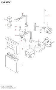 DF115Z From 11502Z-010001 (E03)  2010 drawing PTT SWITCH /​ ENGINE CONTROL UNIT (DF115Z:E03)