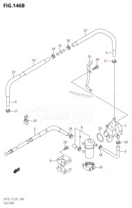 DF150Z From 15001Z-680001 (E01 E40)  2006 drawing FUEL PUMP (E01:(K10,011),E40)