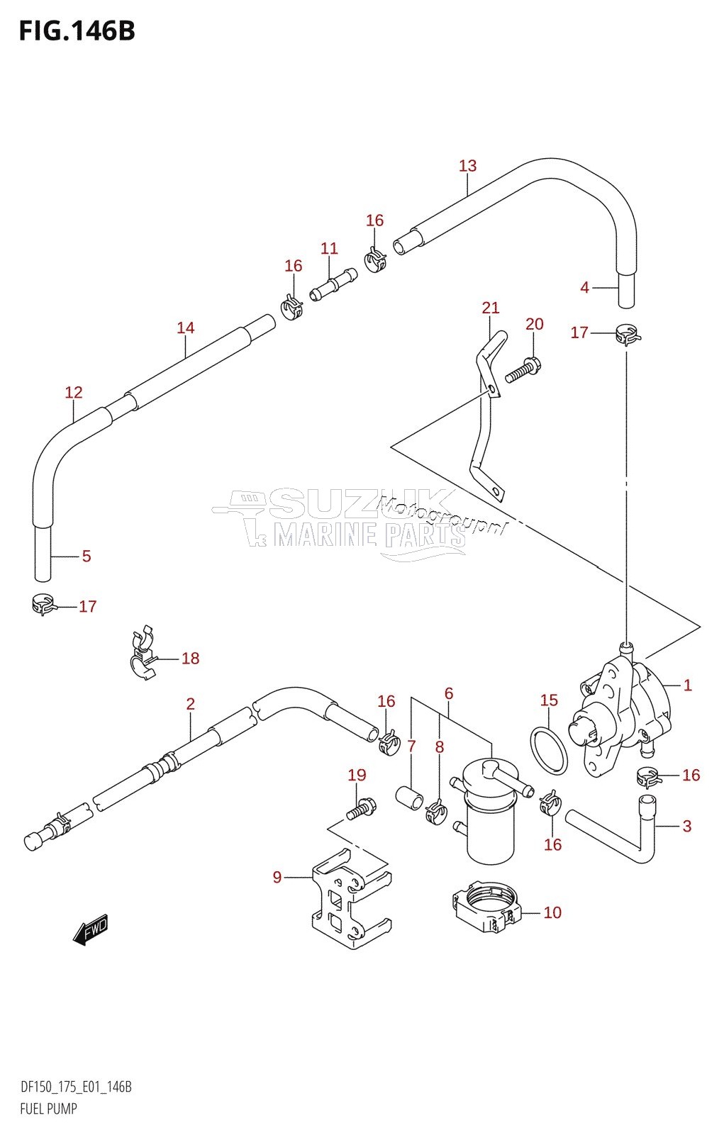 FUEL PUMP (E01:(K10,011),E40)