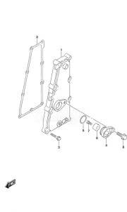 DF 70A drawing Exhaust Cover