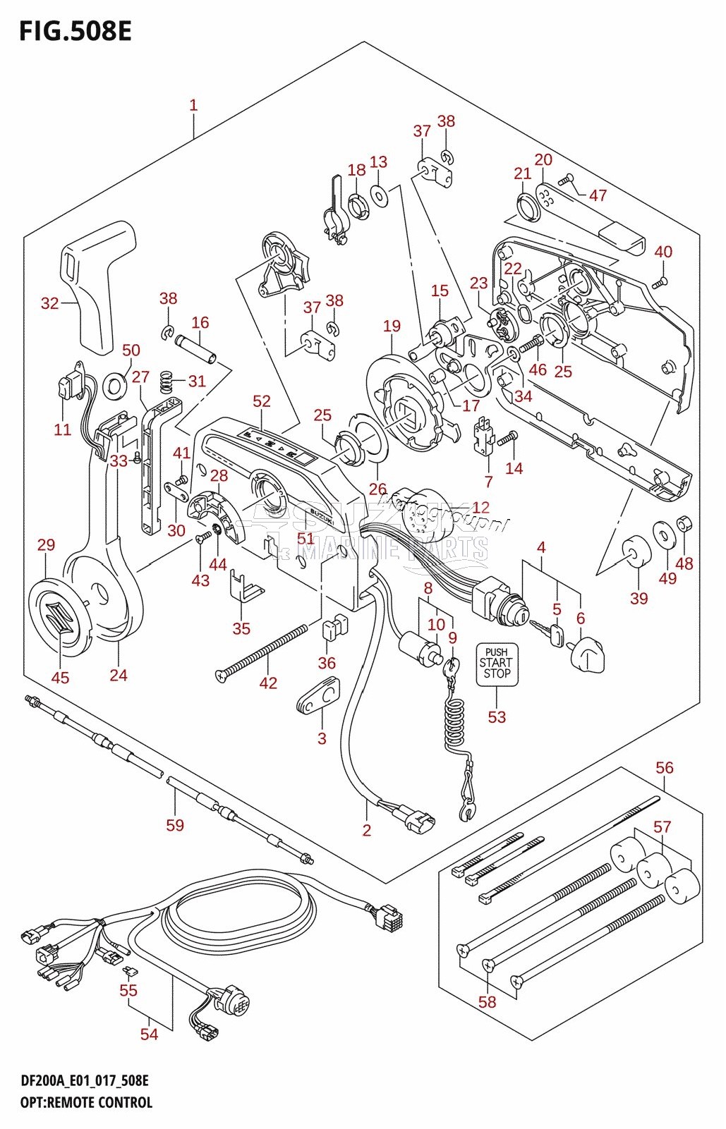 OPT:REMOTE CONTROL (DF200AZ:E01:W_KEY_LESS_START)