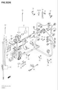 25003Z-310001 (2013) 250hp E03-USA (DF250Z) DF250Z drawing HARNESS (DF250ST:E03)