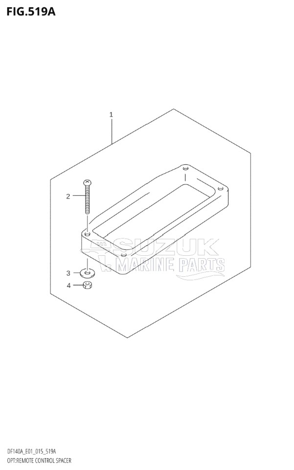 OPT:REMOTE CONTROL SPACER