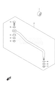 Outboard DF 30A drawing Drag Link Remote Control