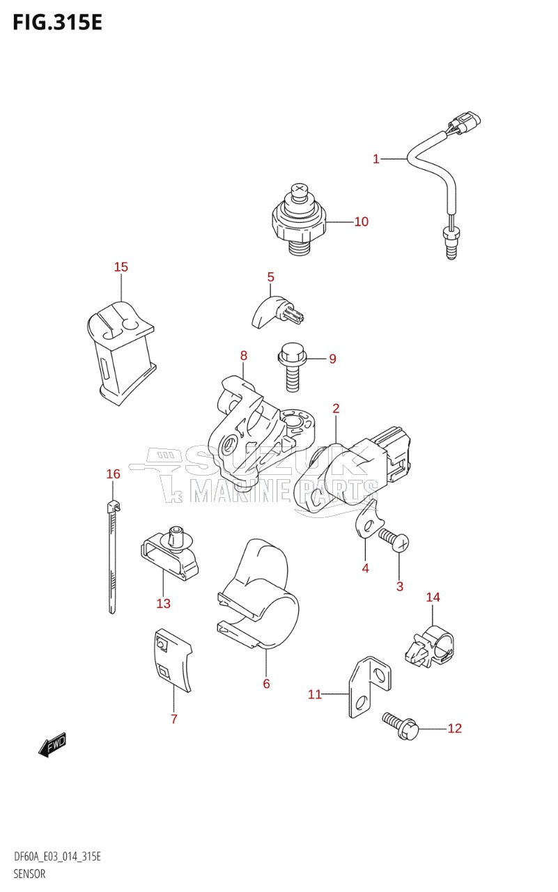 SENSOR (DF60AVT)