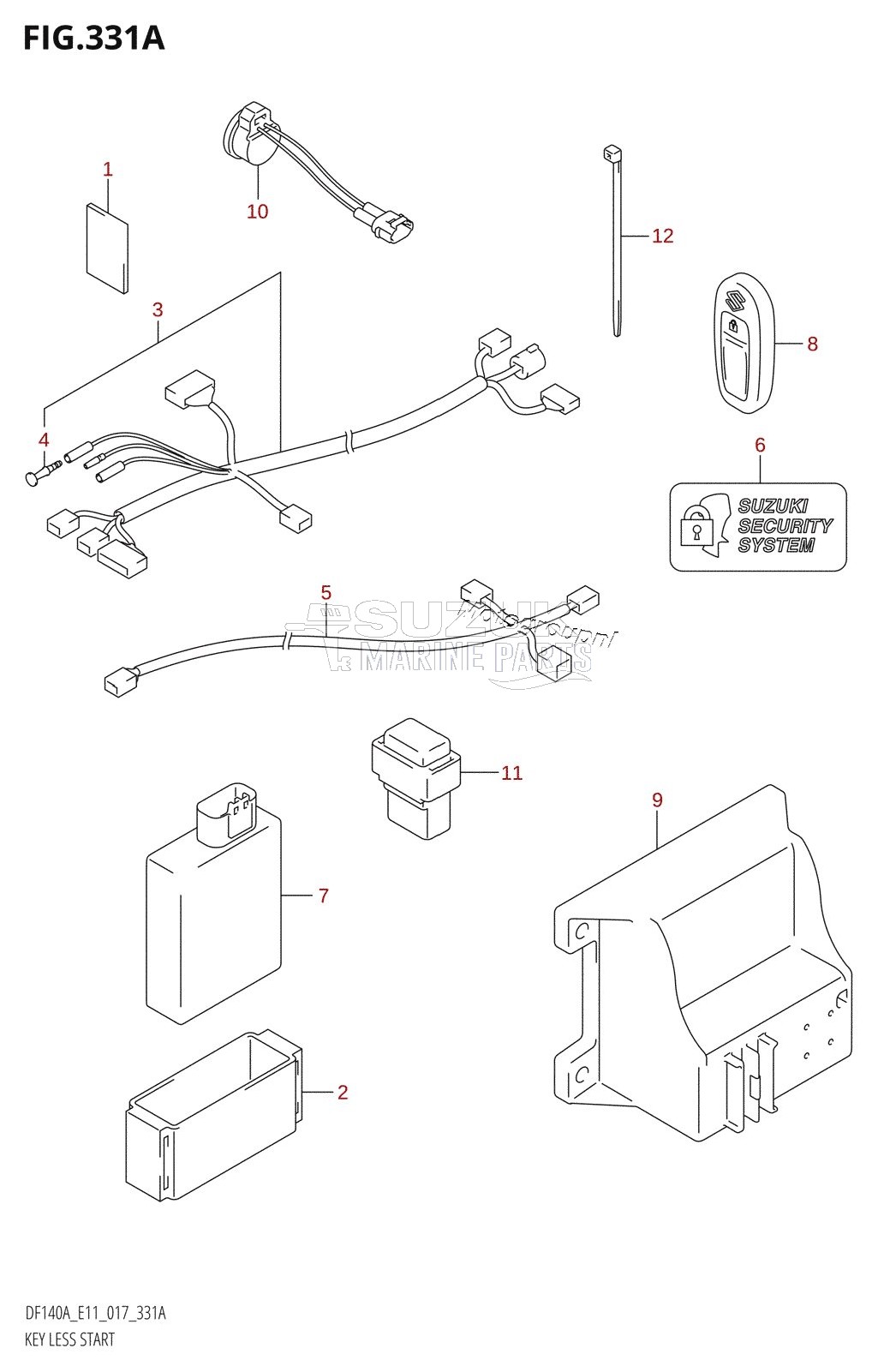 KEY LESS START (DF100AT:E11)