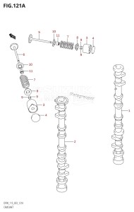 DF115Z From 11501Z-980001 (E03)  2009 drawing CAMSHAFT