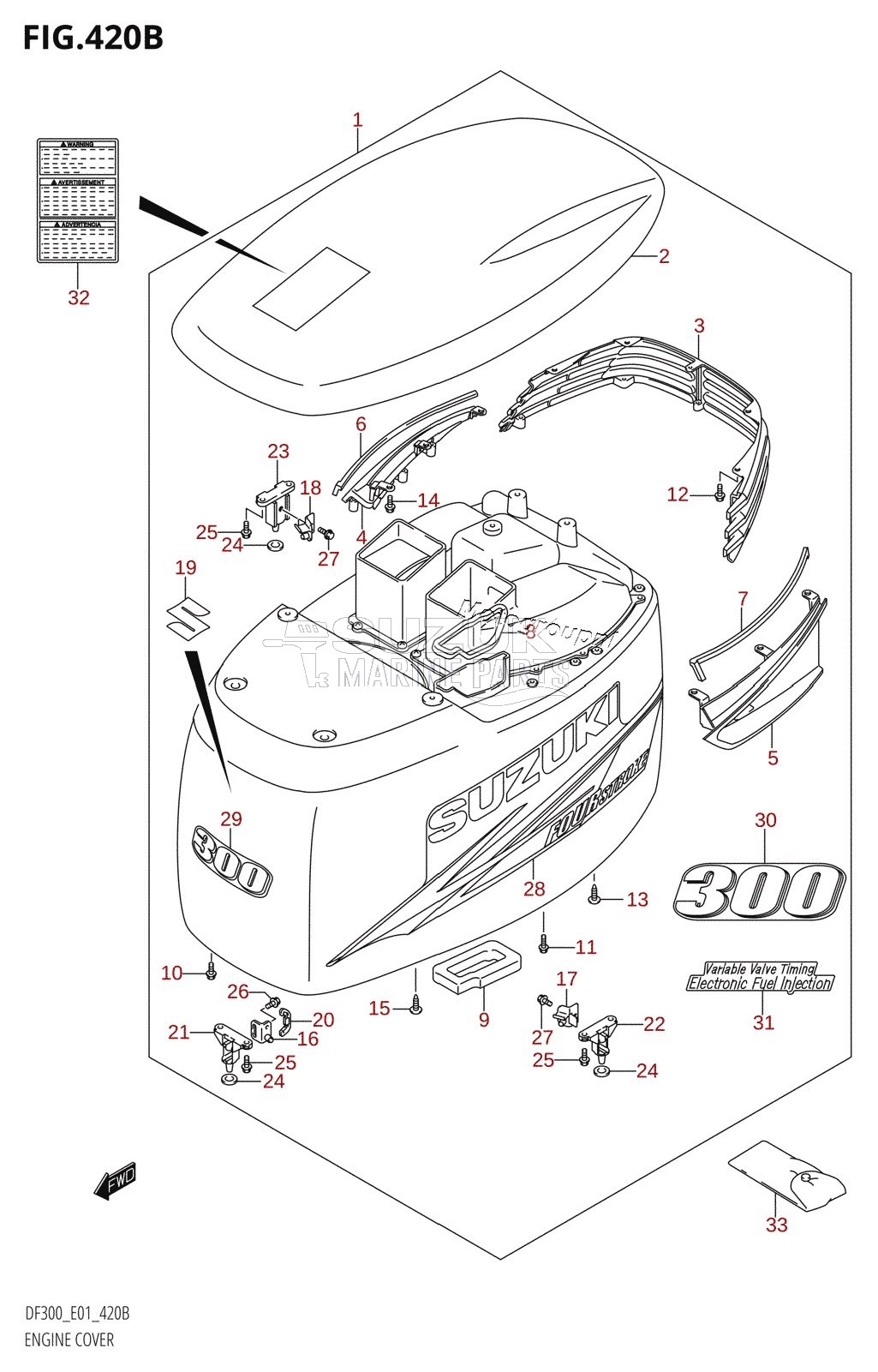 ENGINE COVER (K10,011)