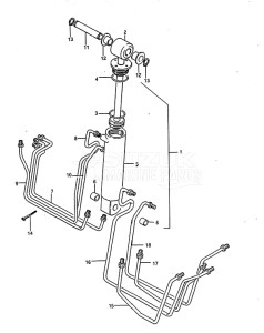 DT 140 drawing Tilt Cylinder