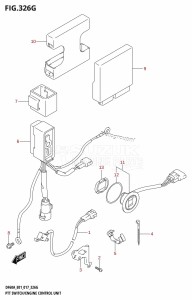 DF50A From 05003F-710001 (E01)  2017 drawing PTT SWITCH /​ ENGINE CONTROL UNIT (DF60A:E01)