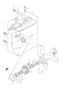 DF 2.5 drawing Gear Case