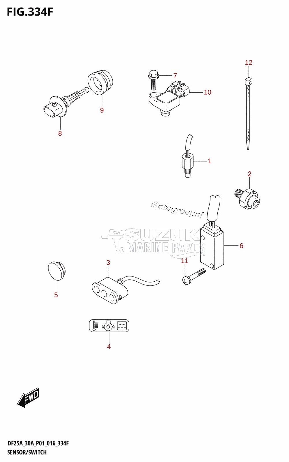 SENSOR /​ SWITCH (DF30AR:P01)