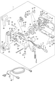 DF 9.9B drawing Remote Control