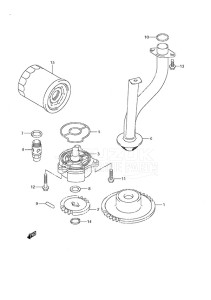 DF 115A drawing Oil Pump