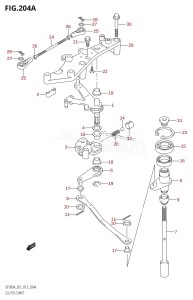 DF300A From 30002P-310001 (E40)  2013 drawing CLUTCH SHAFT