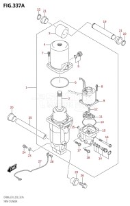 DF90A From 09003F-140001 (E11 E40)  2021 drawing TRIM CYLINDER (DF70A,DF70ATH,DF80A,DF90A,DF90ATH)