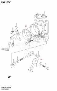 DF50A From 05003F-310001 (E01)  2013 drawing THROTTLE BODY (DF40AST:E34)