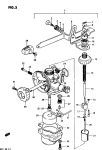 DT2 From 0201-300001 ()  1978 drawing CARBURETOR