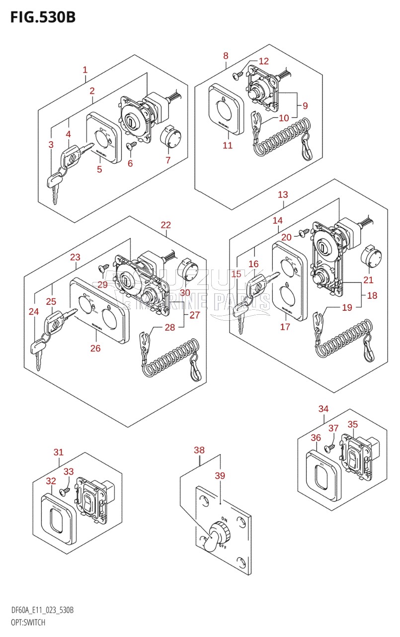 OPT:SWITCH ((DF40A,DF40AST,DF50A,DF60A,DF50AVT,DF60AVT,DF40ASVT):(022,023))