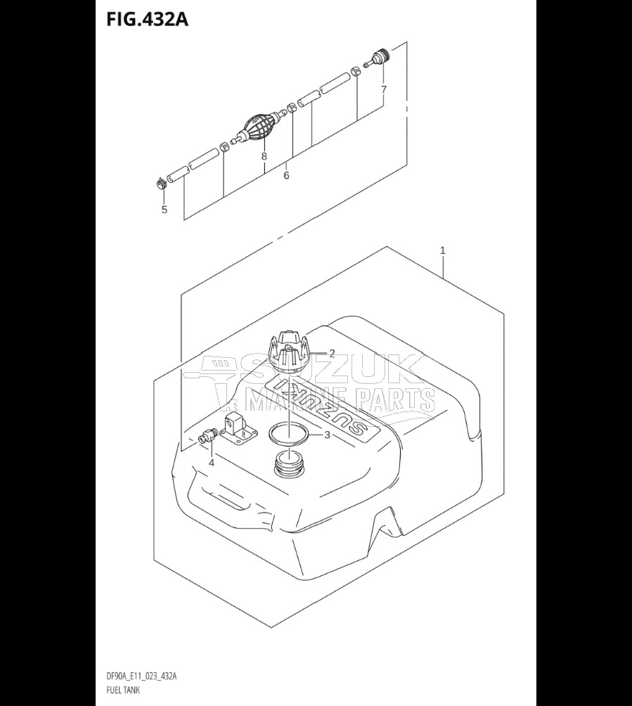 FUEL TANK ((E01,E11,E40):W / FUEL TANK)