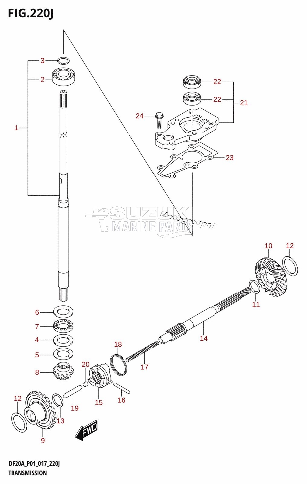 TRANSMISSION (DF20A:P40)