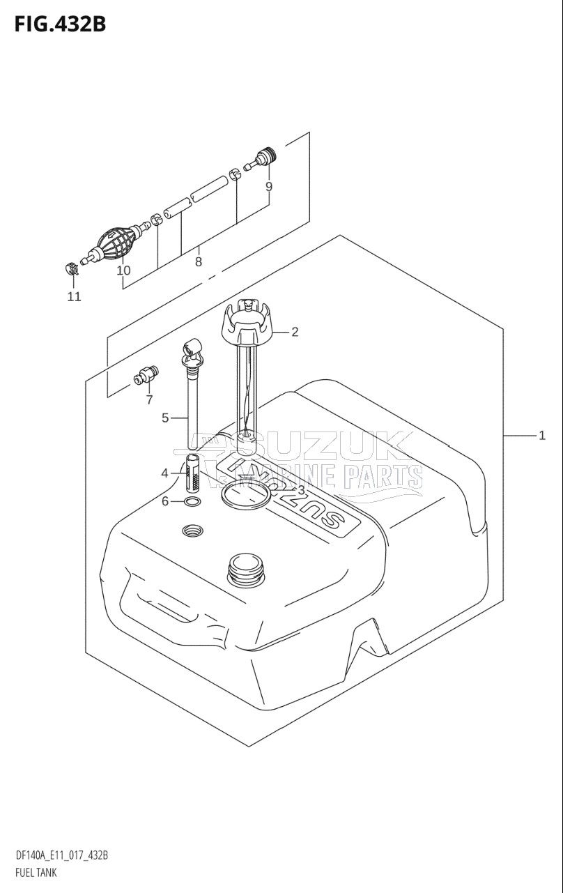 FUEL TANK (DF115AZ:E40)