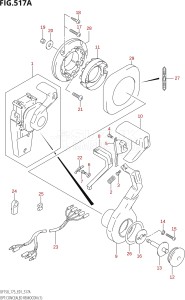 17502Z-010001 (2010) 175hp E01-Gen. Export 1 (DF175ZK10) DF175Z drawing OPT:CONCEALED REMOCON (1)