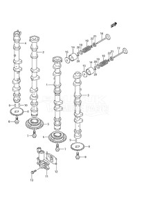 DF 250 drawing Camshaft