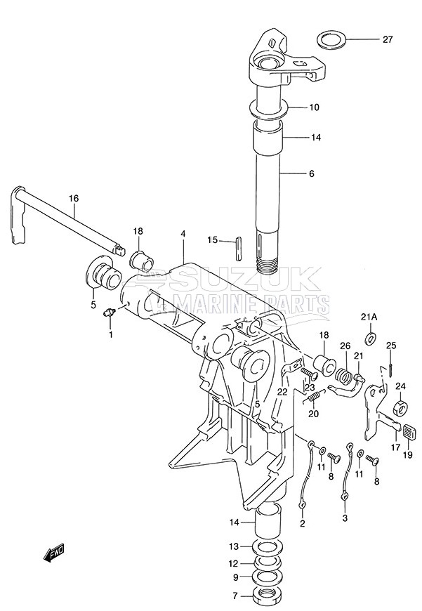 Swivel Bracket (1996 to 2001)