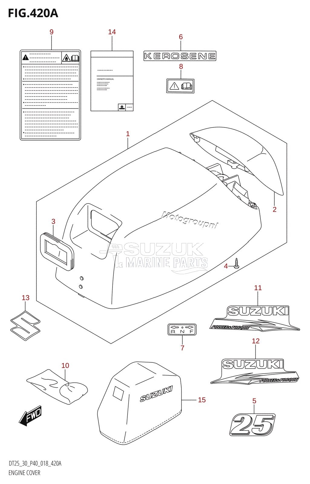 ENGINE COVER (DT25K)