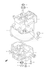 Outboard DF 6 drawing Cylinder Block