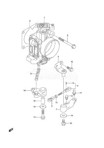 DF 140A drawing Throttle Body