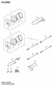 DF60A From 06003F-340001 (E11 E40)  2023 drawing OPT:MULTI FUNCTION GAUGE ((DF40AQH,DF40ATH,DF50ATH,DF60AQH,DF60ATH,DF50AVT,DF60AVTH):(022,023))