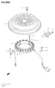 DF175ZG From 17502Z-410001 (E03)  2014 drawing MAGNETO (DF175TG:E03)