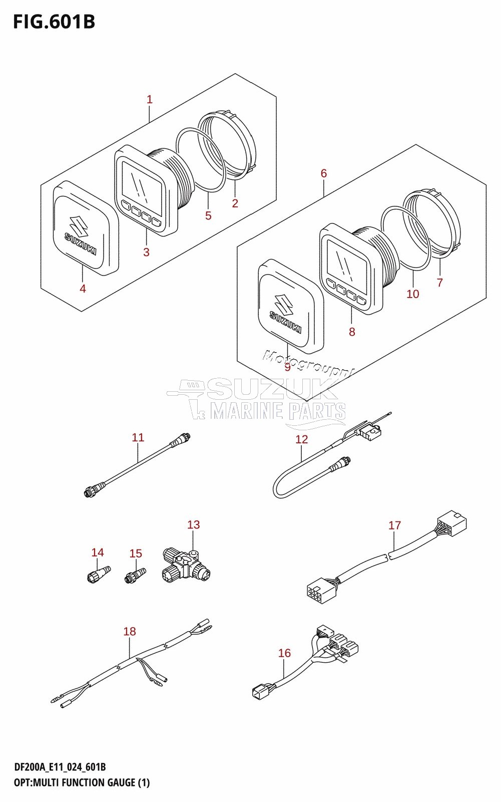 OPT:MULTI FUNCTION GAUGE (1) (E40)