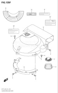 17502Z-510001 (2005) 175hp E03-USA (DF175ZG  DF175ZG) DF175ZG drawing SILENCER / RING GEAR COVER (DF175TG:E03)