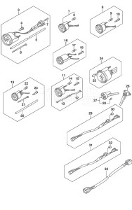 Outboard DF 225 drawing Meter