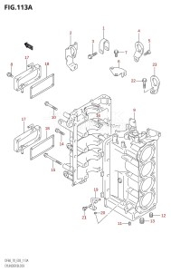 DF60 From 06001F-880001 (E03)  2008 drawing CYLINDER BLOCK