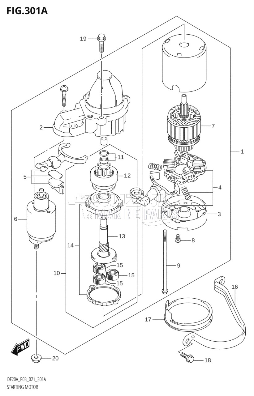 STARTING MOTOR